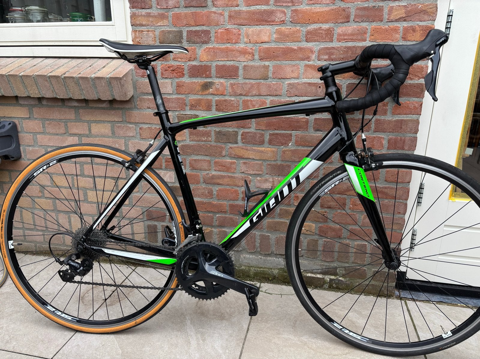 Giant Contend racefiets, Fietsen en Brommers, Fietsen | Racefietsen, Ophalen, 28 inch, Gebruikt, Aluminium