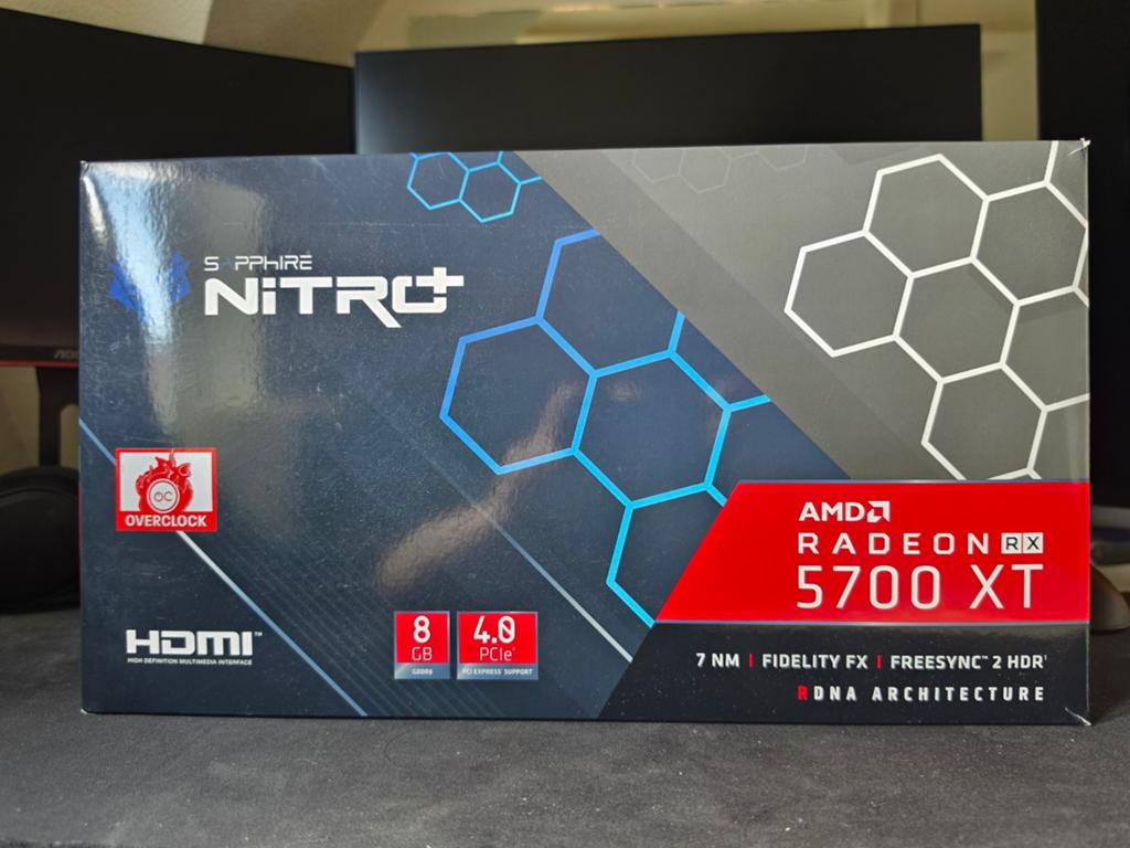 Sapphire Nitro+ AMD Radeon RX 5700 XT 8GB GDDR6 Videokaart, AMD, GDDR6, PCI-Express 4, HDMI