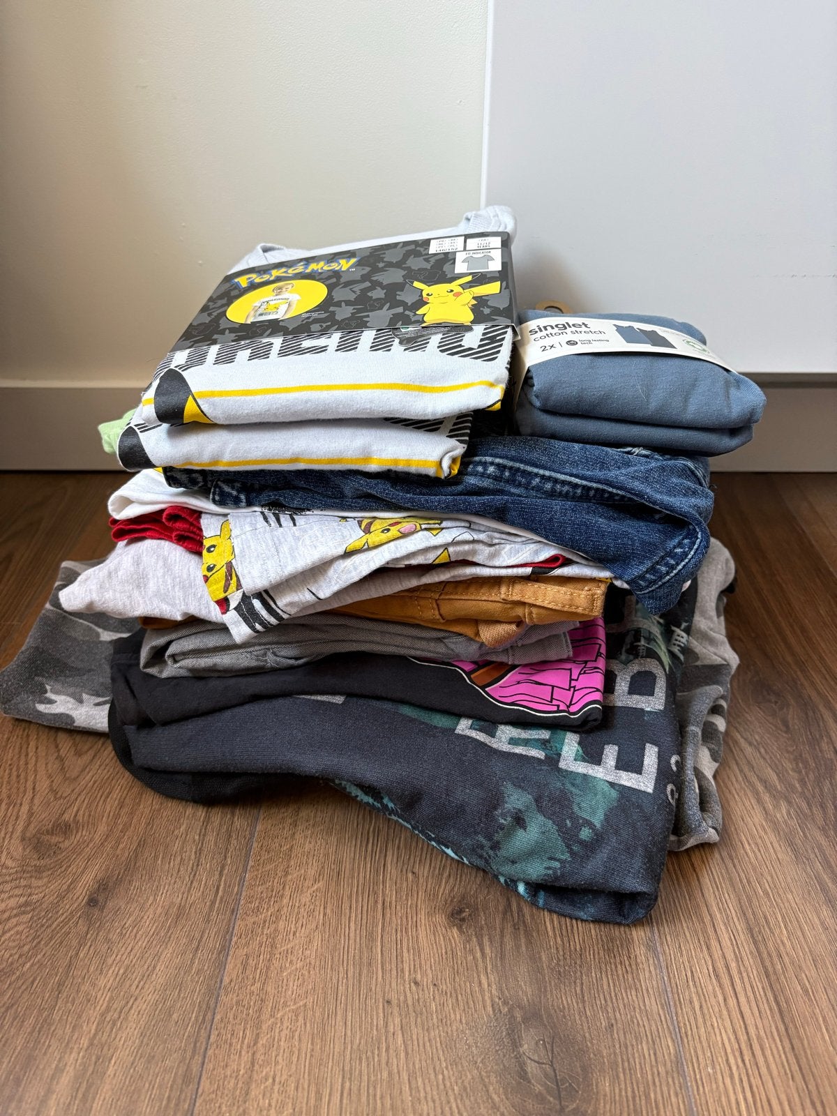 Jongens kledingpakket 146/152 - Pokémon & Fortnite, Ophalen of Verzenden, Zo goed als nieuw, Maat 146