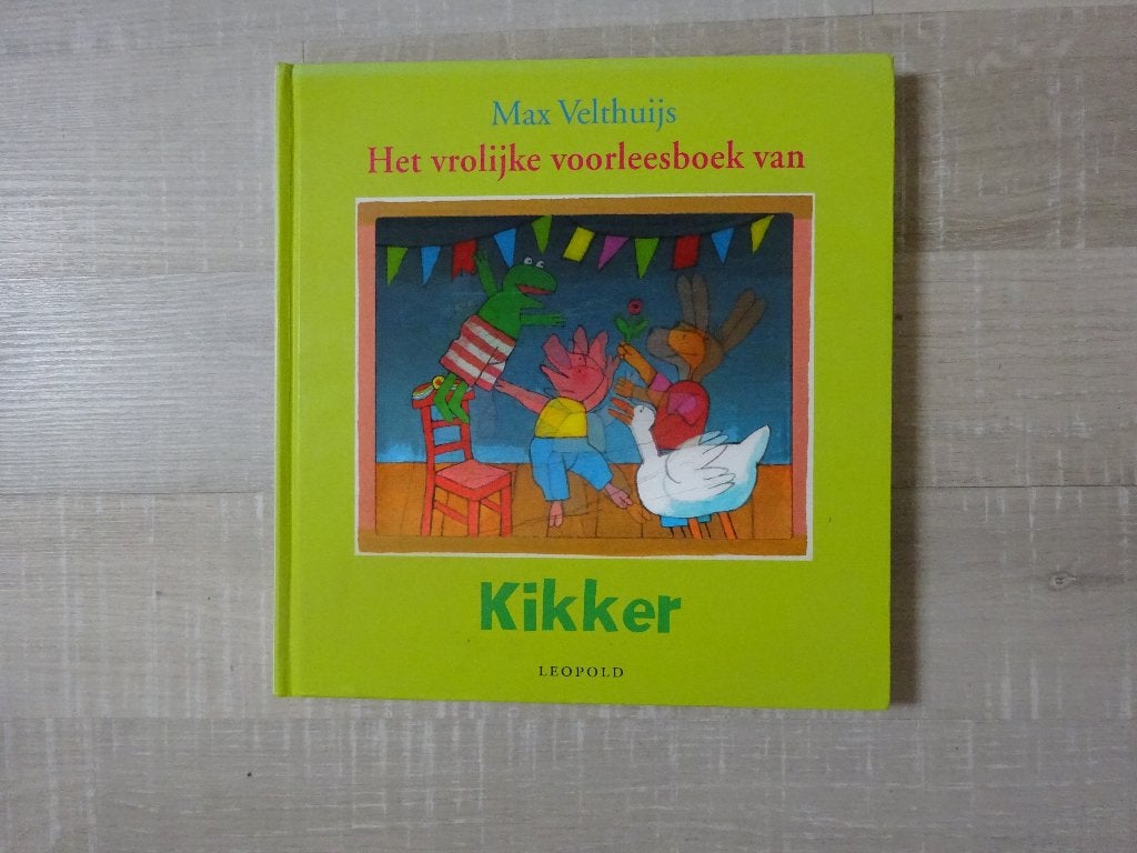 MAX VELTHUIJS - HET VROLIJKE VOORLEESBOEK VAN KIKKER IZGST, Ophalen of Verzenden, Gelezen, Fictie algemeen, Voorleesboek