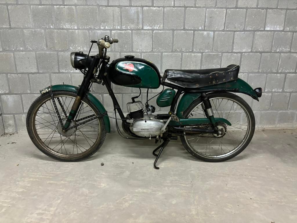 Oldtimer Gitan brommer, Fietsen en Brommers, Maximaal 45 km/u, 49 cc, 3 versnellingen, Ophalen