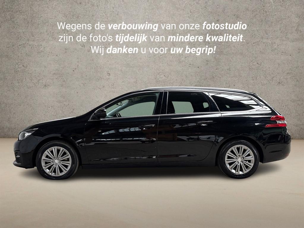 Peugeot 308 SW 1.2 PureTech Allure Automaat (APPLE CARPLAY,, 12 maanden, 1199 cc, Leder en Stof, Zwart