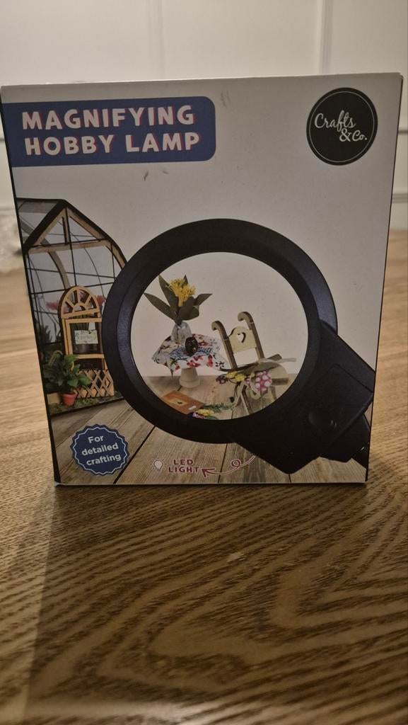 Vergrotende Hobby Lamp met LED Licht - Crafts & Co, Ophalen of Verzenden, Nieuw