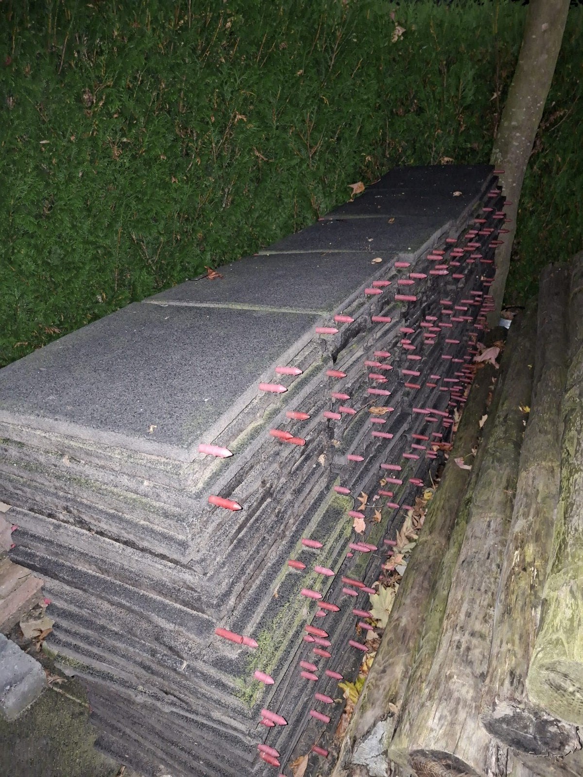 speeltegels rubber zwart ca 120st, Ophalen of Verzenden, Minder dan 180 cm, Overige typen