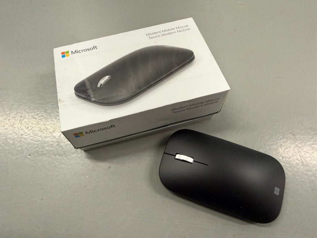 Mcrosoft Modern Mobile Mouse – Zo goed als nieuw, Rechtshandig, Muis, Ergonomisch, Ophalen of Verzenden