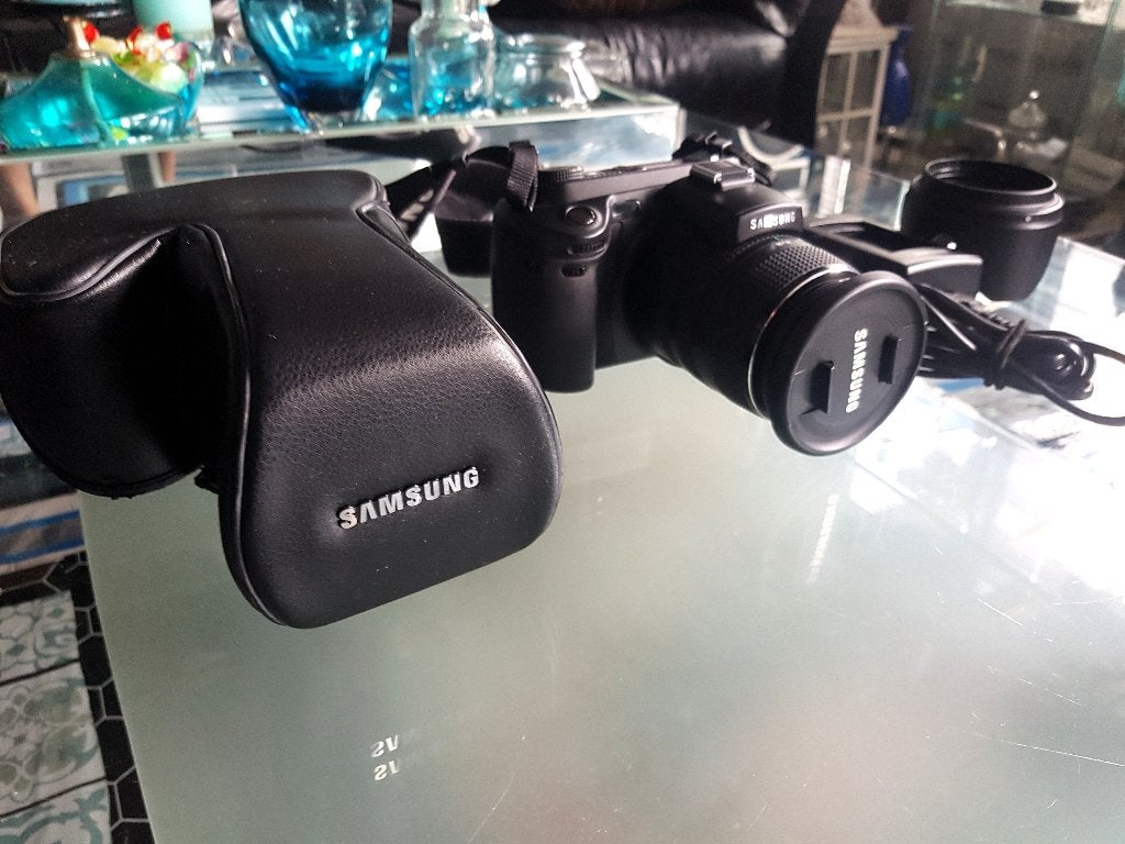 Samsung Digimax Pro815 bridgecamera, Audio, Tv en Foto, 8 megapixels, Gebruikt, Lensdop, Samsung