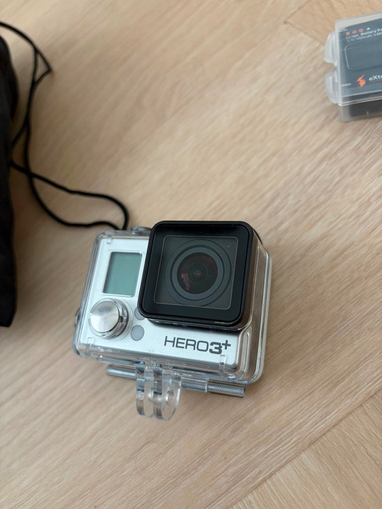 GoPro HERO3+ Black Edition set., Ophalen, Zo goed als nieuw, GoPro
