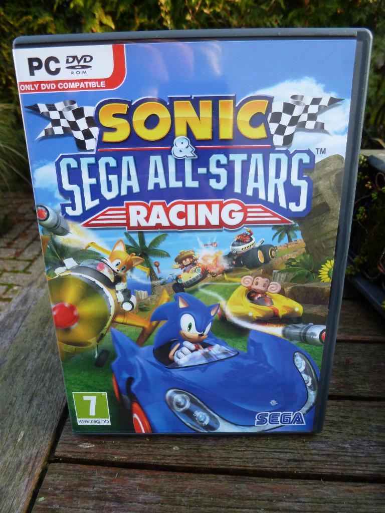Sonic sega all stars racing pc dvd, 1 speler, Racen en Vliegen, Ophalen of Verzenden, Zo goed als nieuw