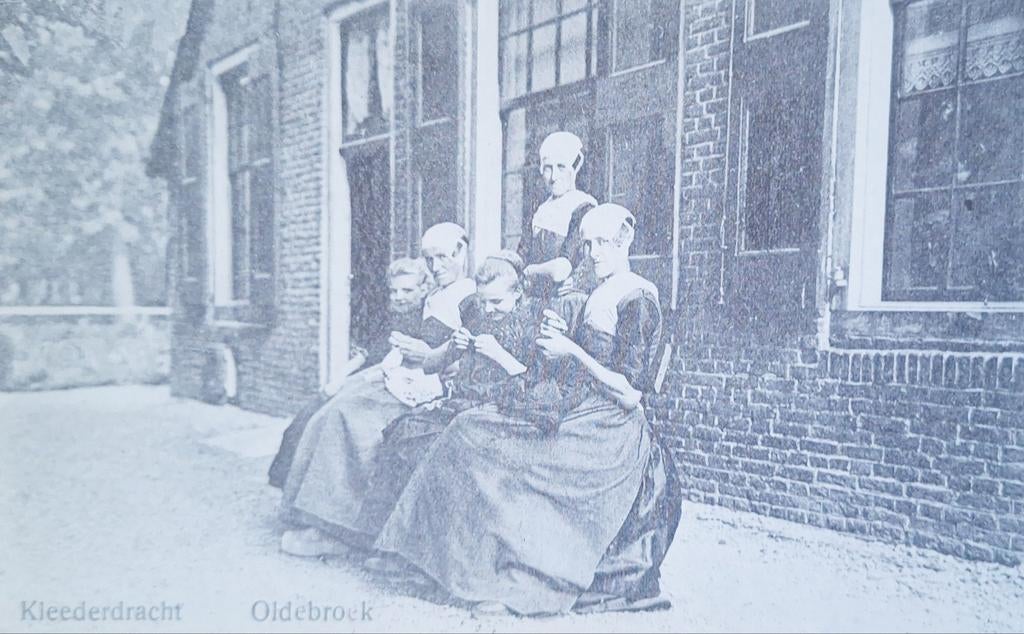 Oldebroek - Klederdracht - Reprint, Ophalen of Verzenden, Ongelopen, Gelderland