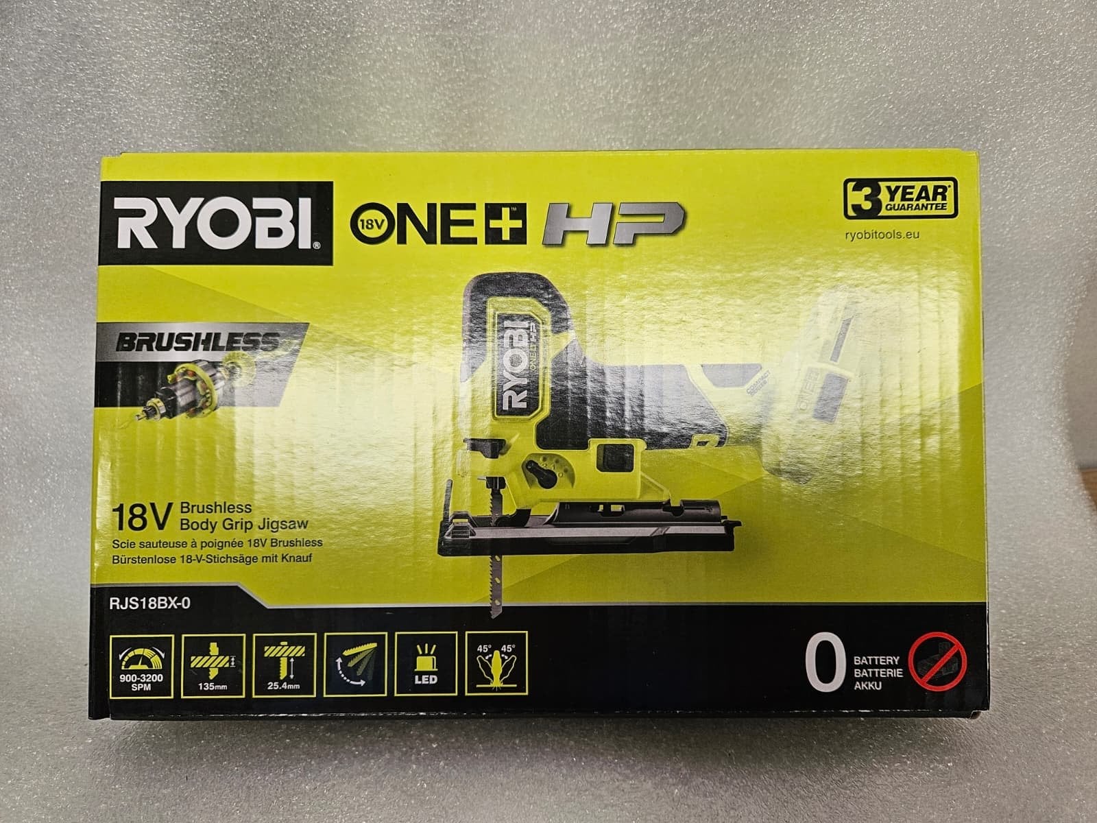 Ryobi ONE+ HP 18V Brushless Decoupeerzaag RJS18BX-0, Ophalen of Verzenden, Nieuw, Zaag, Overige merken