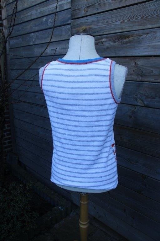 Top wit/ kleur Frank Walder mt 42 Vaste prijs, Wit, Maat 42/44 (L), Ophalen of Verzenden, Zo goed als nieuw