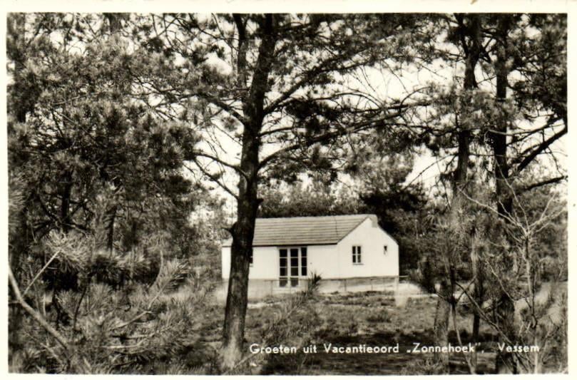 Groeten uit Vacantieoord Zonnehoek, Vessem - 1956 gelopen, Ophalen of Verzenden, Voor 1920, Gelopen, Noord-Brabant