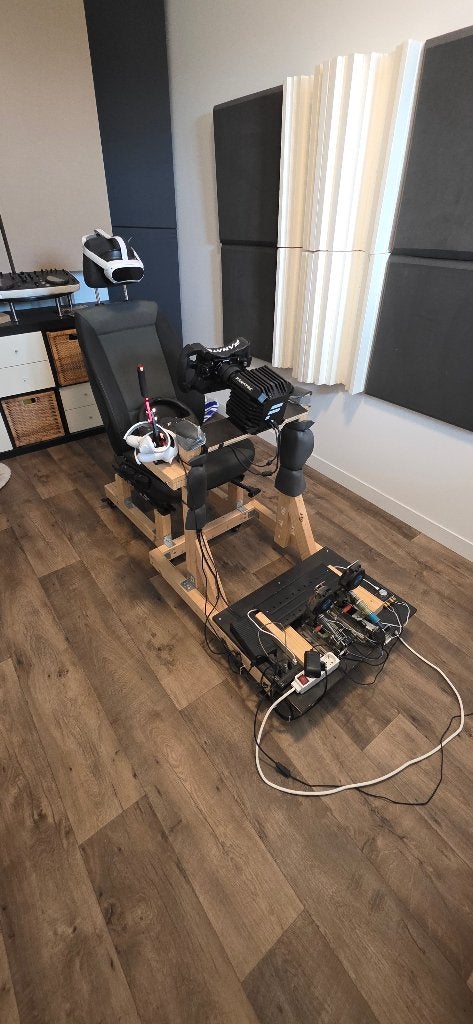 Complete Fanatec VR Simrig | 8Nm | Loadcell & Haptics, Ophalen, Gebruikt, 1 speler, Racen en Vliegen