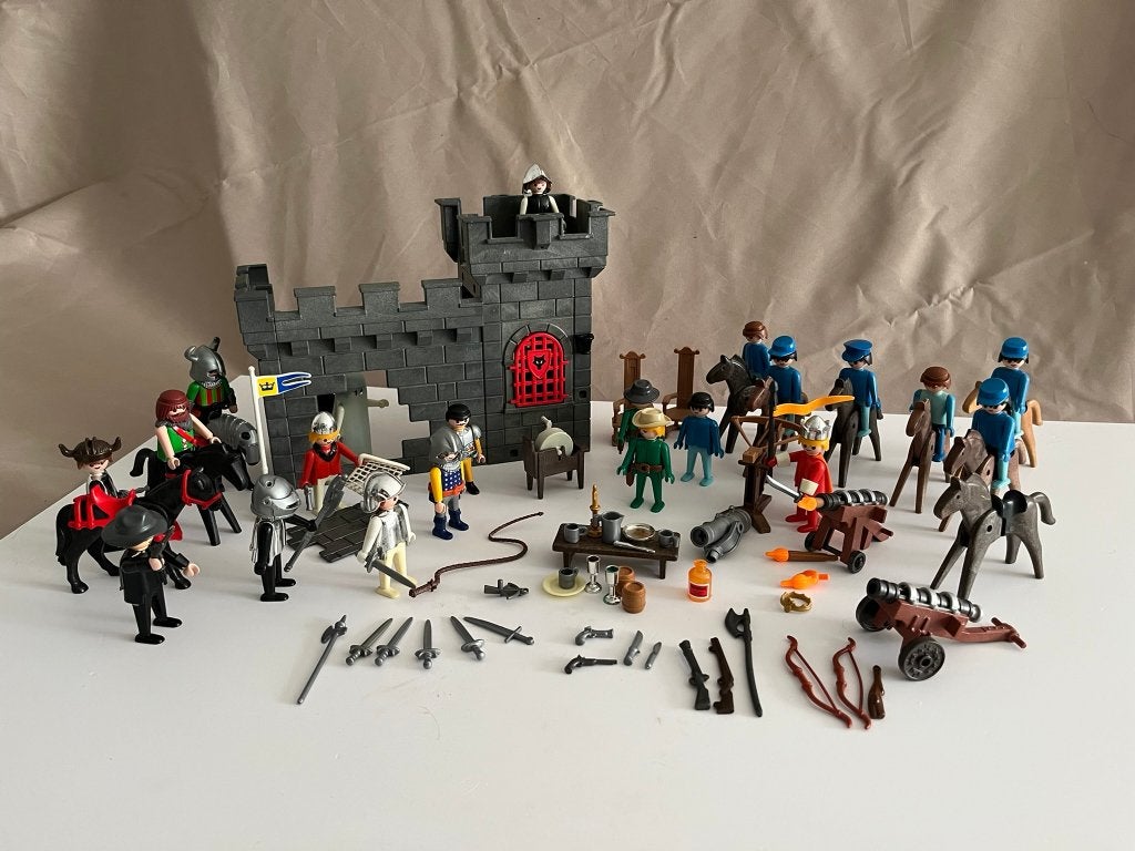 Playmobil Kasteel en cowboys, Ophalen, Gebruikt, Overige series, Kasteel/Fort
