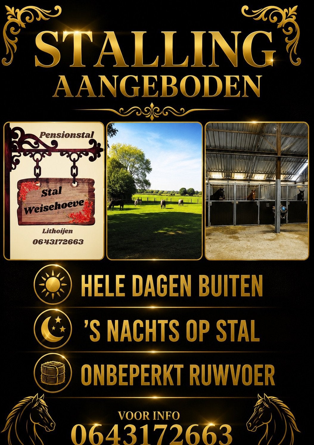 Stalling aangeboden, Dieren en Toebehoren, Stalling en Weidegang, Stalling