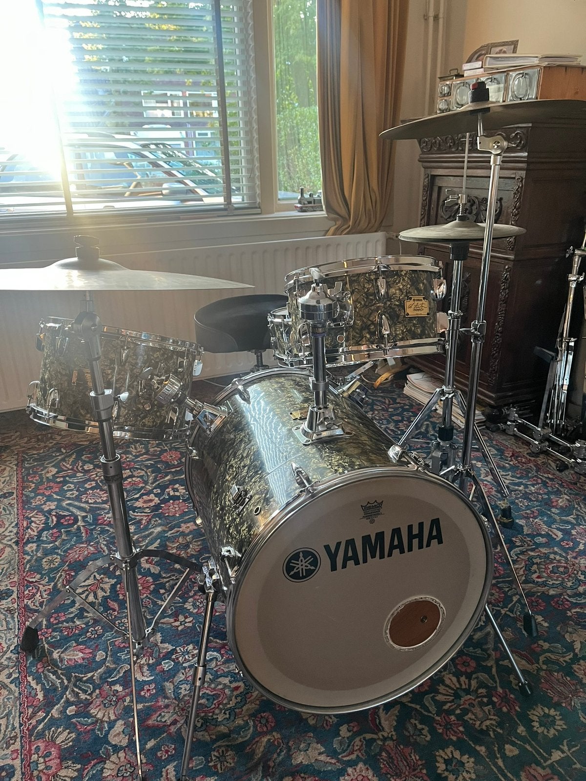 Yamaha Hipgig Sr. Al Foster Signature – Japan – complete set, Ophalen, Zo goed als nieuw, Yamaha