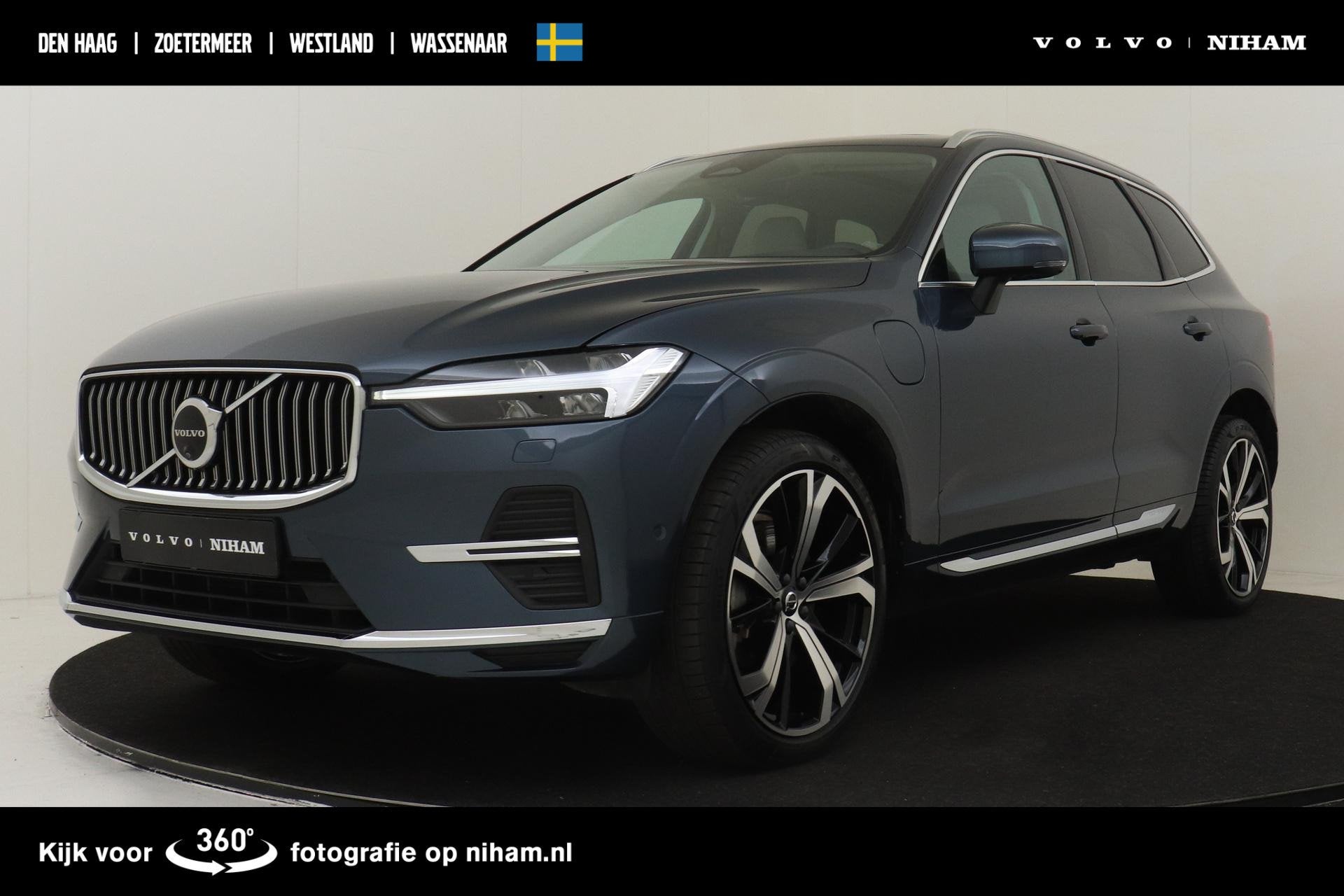 Volvo XC60 T8 PLUG-IN HYBRID AWD PLUS BRIGHT -PANO.DAK|360°, Automaat, 12 maanden, Gebruikt, Euro 6
