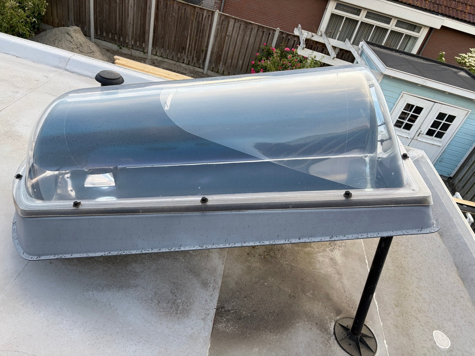 Daalderop Solior zonneboiler - Plat dak opstelling, Doe-het-zelf en Verbouw, Zonnepanelen en Toebehoren, Ophalen, Gebruikt