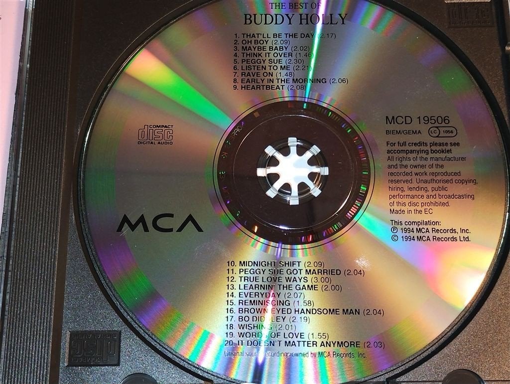 Buddy Holly ‎- The Best Of, Ophalen of Verzenden, Zo goed als nieuw, Poprock