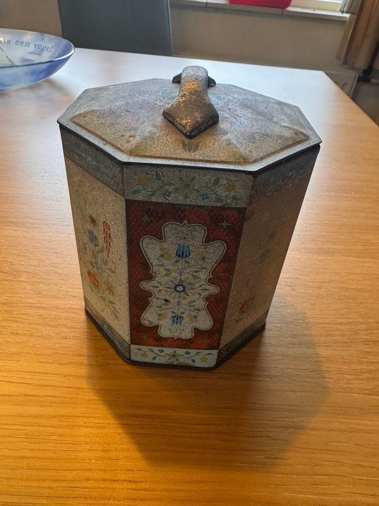 Vintage Hildebrandt koffieblik, Ophalen of Verzenden, Gebruikt, Overige, Overige merken