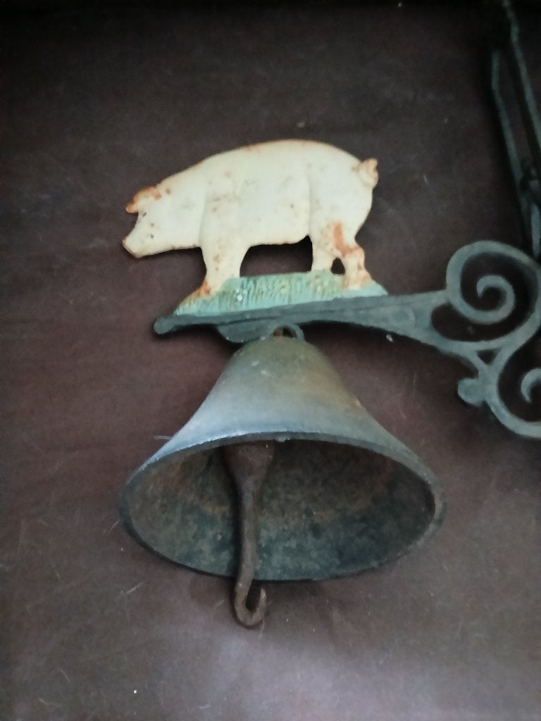 Brons bel, Antiek en Kunst, Ophalen of Verzenden, Brons