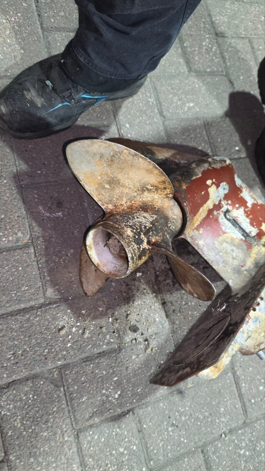 Johnson 40PK Buitenboordmotor Onderdelen, Ophalen of Verzenden, Gebruikt, Motor en Techniek, Motorboot