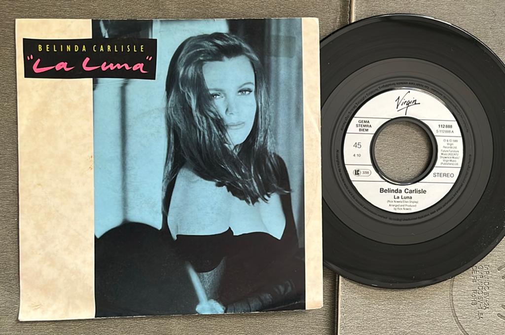 Belinda Carlisle - La Luna 7” EU 1989, Ophalen of Verzenden, Gebruikt, Pop