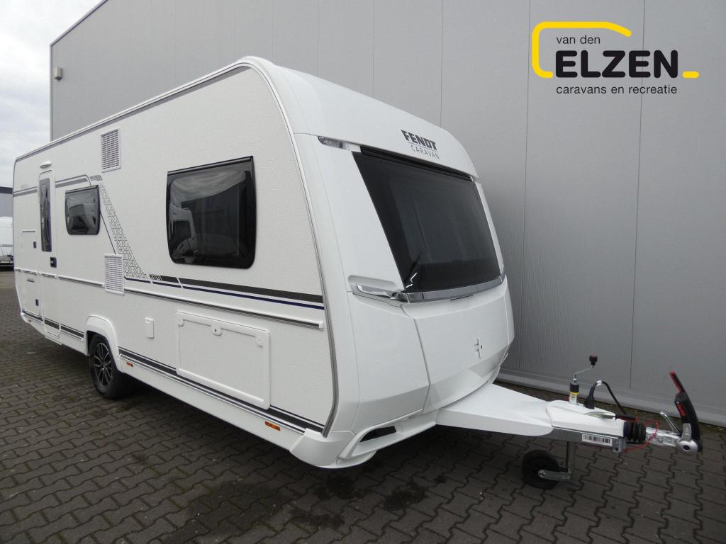 Fendt Bianco Selection 515 SKM Black Edition, model 2026, Caravans en Kamperen, Caravans, Dwarsbed, Bedrijf, Treinzit, 1250 - 1500 kg