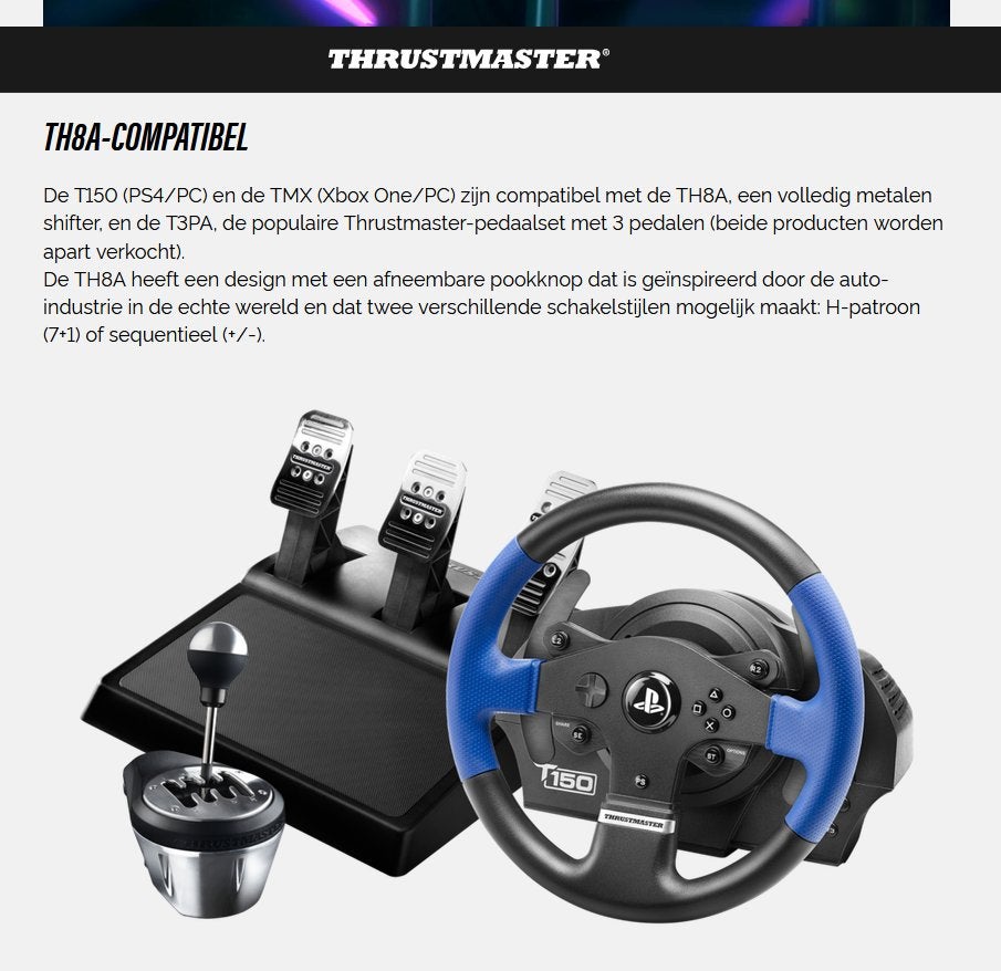 Moet weg!!2x Playseat Challenge + T150 + TH8A | Complete set, Ophalen, Gebruikt, Eén computer, Vanaf 3 jaar
