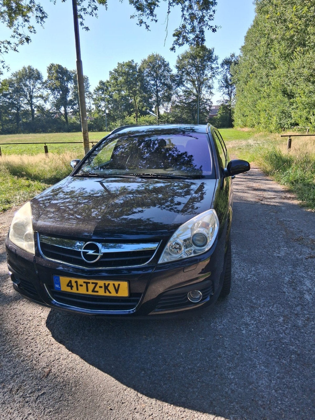 Opel Signum 2.8 V6 AUT 2005 Zwart, Auto's, Opel, Particulier, Signum, Achteruitrijcamera, Adaptieve lichten, Adaptive Cruise Control