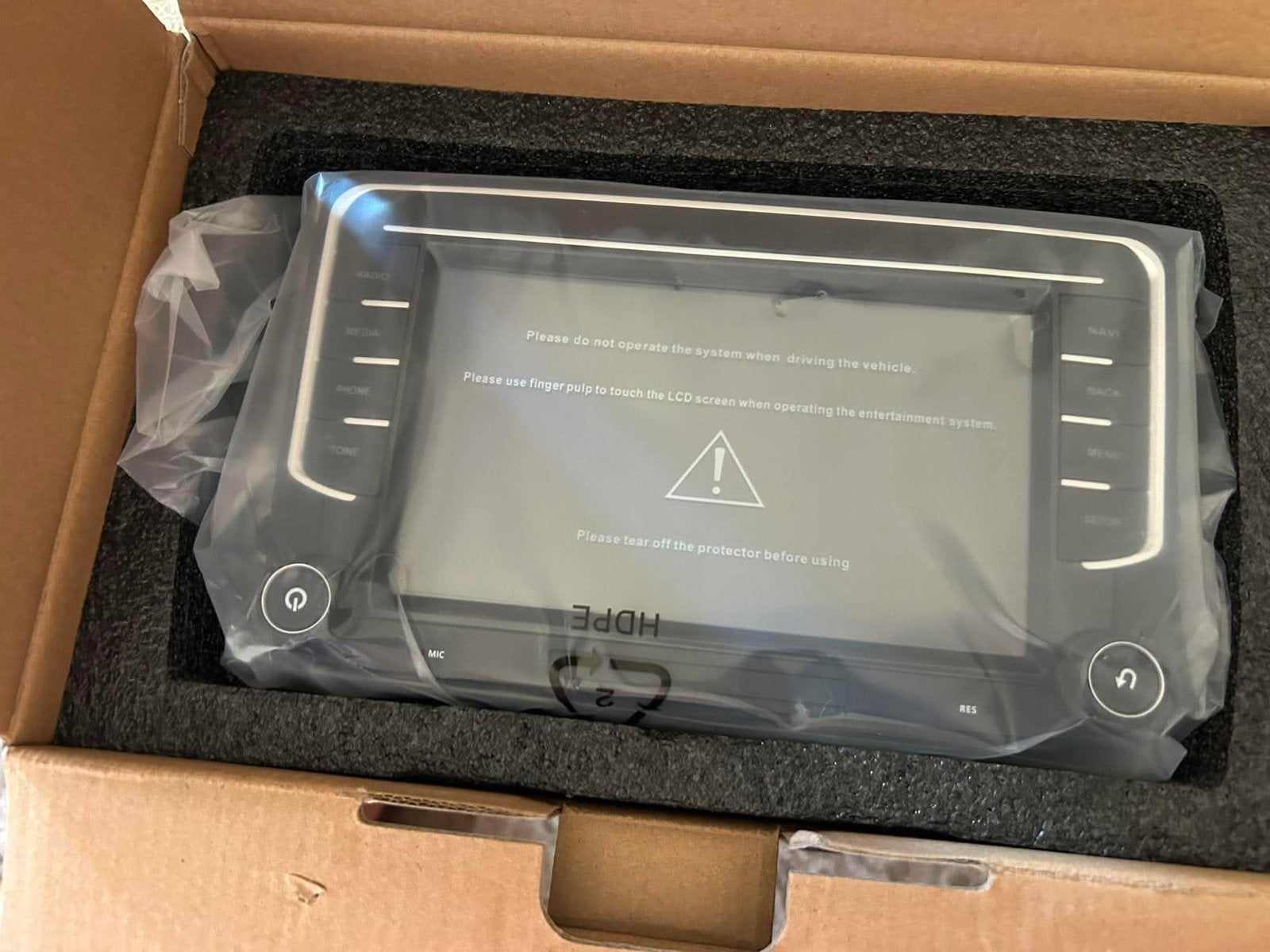Autoradio VW Seat Skoda 7" CarPlay Android Navigatie DAB, Ophalen, Nieuw