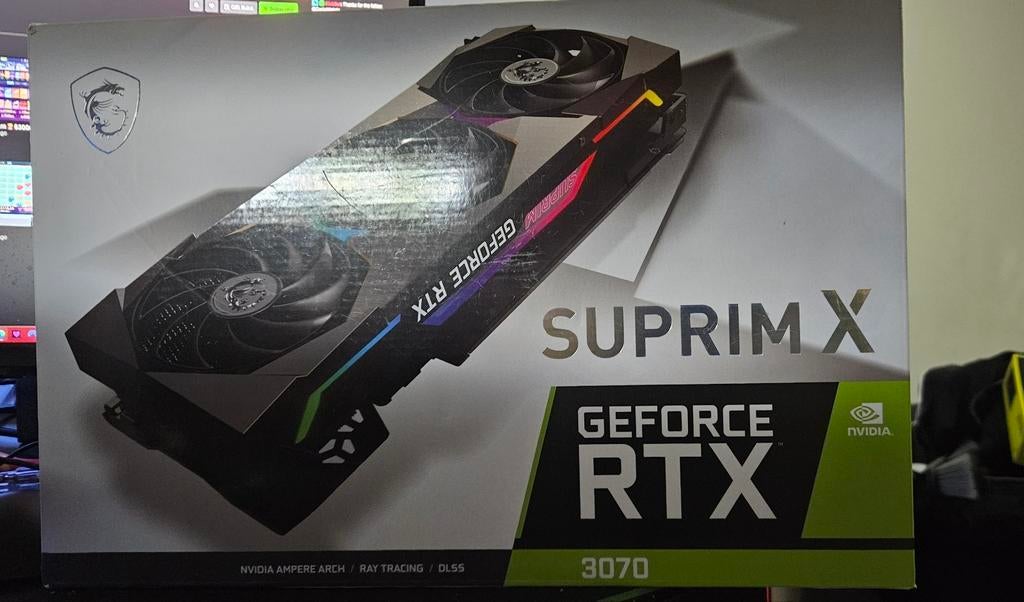 MSI Rtx 3070 Suprim X 8G, Computers en Software, Videokaarten, Zo goed als nieuw, Nvidia, PCI-Express 4.0, GDDR6, HDMI, DisplayPort