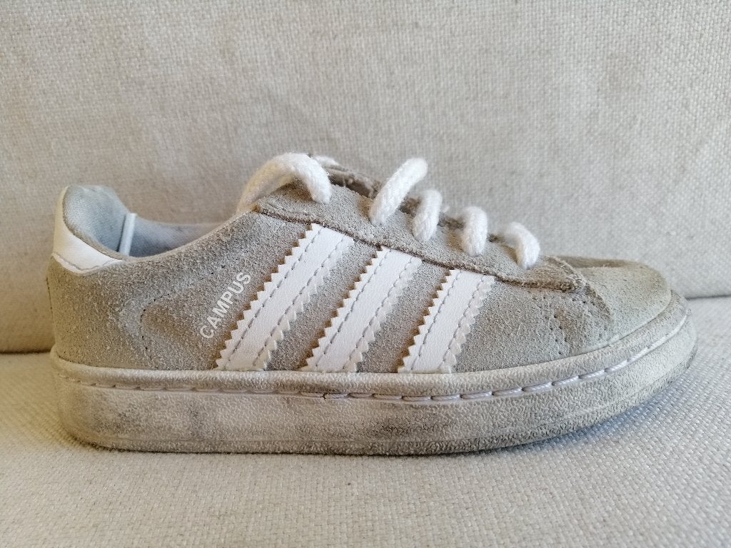 ADIDAS schoenen CAMPUS zand suède maat 24, Ophalen of Verzenden, Zo goed als nieuw, Beige, Sneakers of Gympen