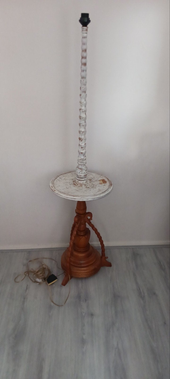 Oud antiek lampenpoot, Antiek en Kunst, Ophalen