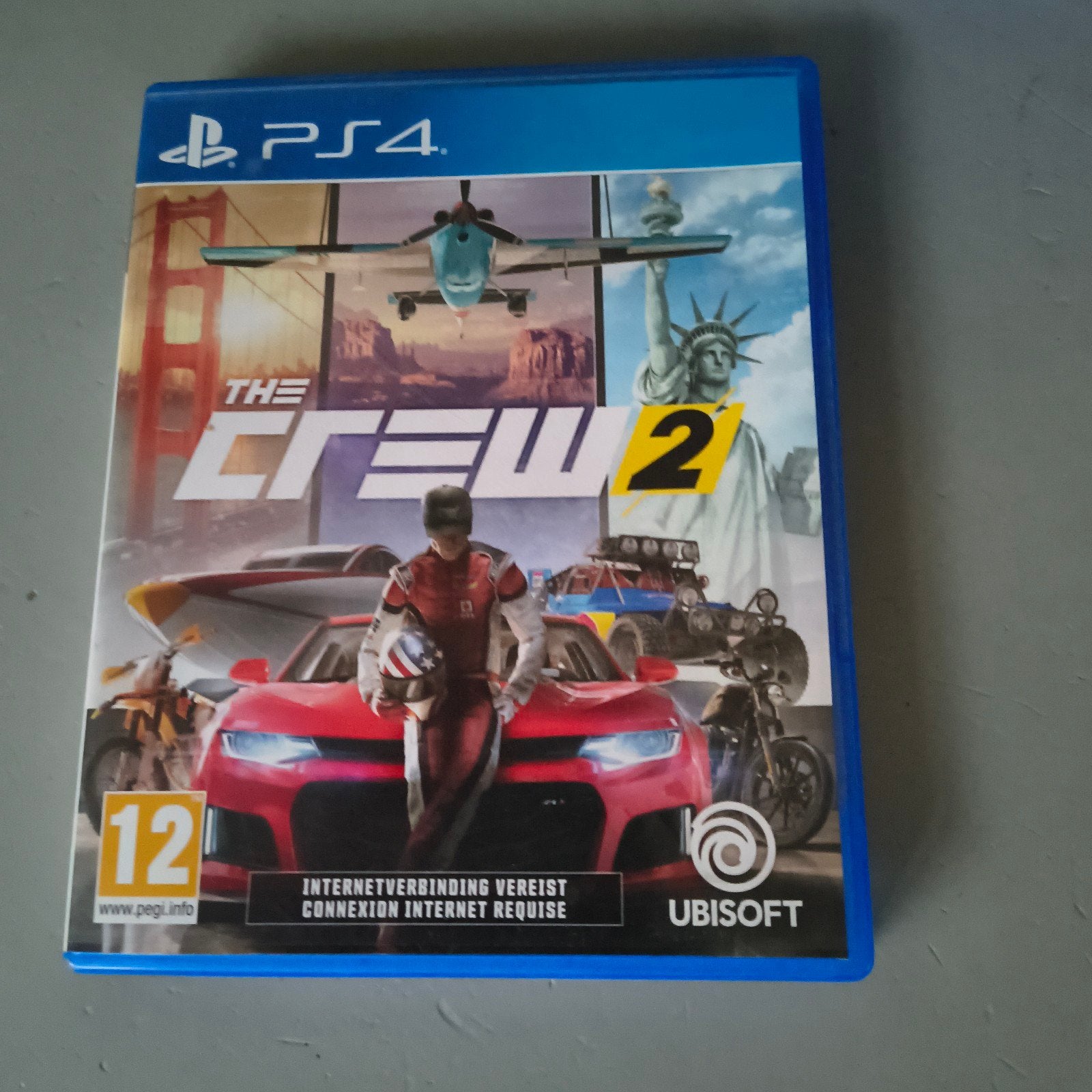 The Crew 2 PS4 - Racegame met open wereld, Ophalen, Online, Gebruikt, 1 speler