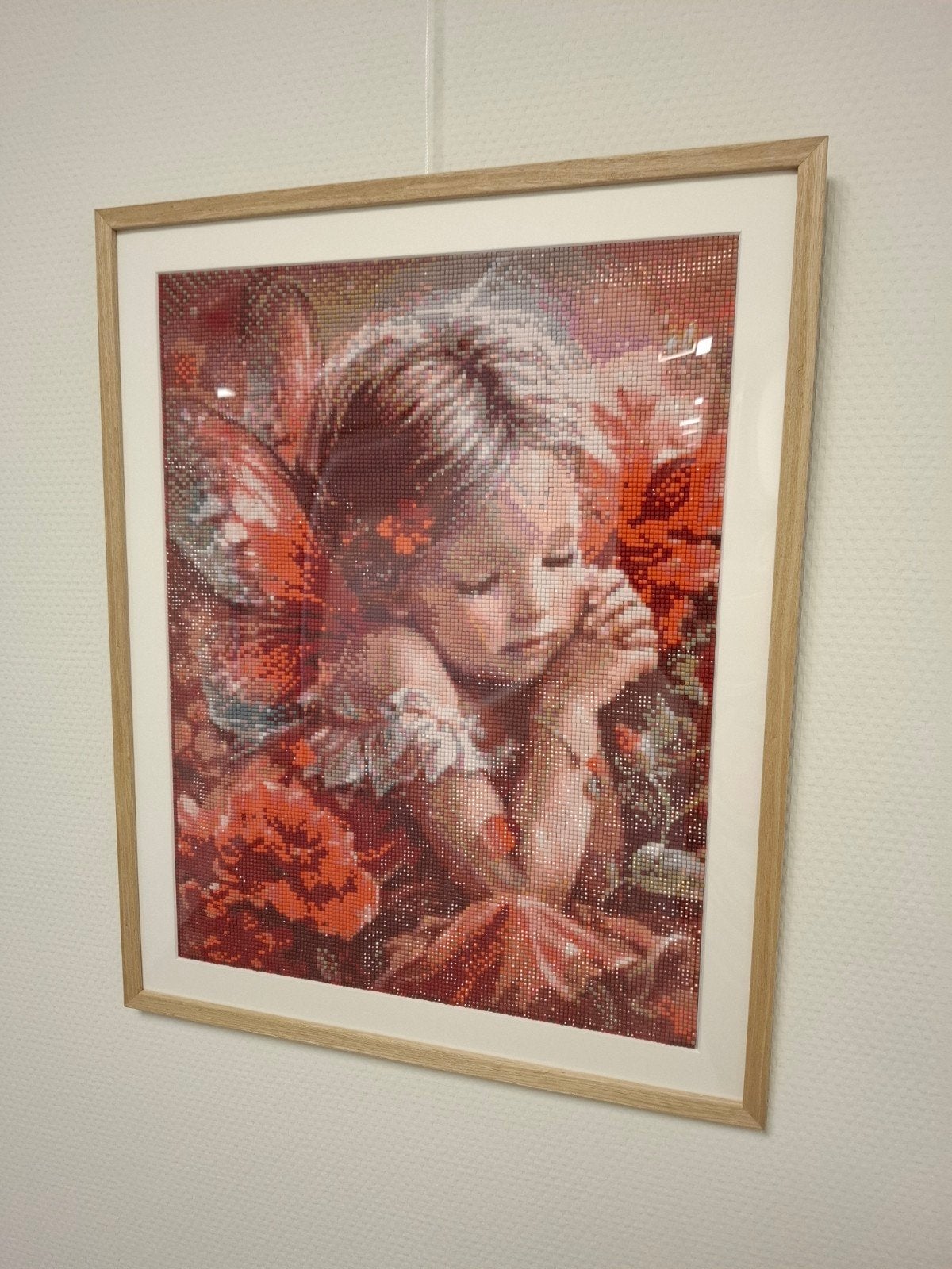 Diamond painting ingelijst, Ophalen of Verzenden