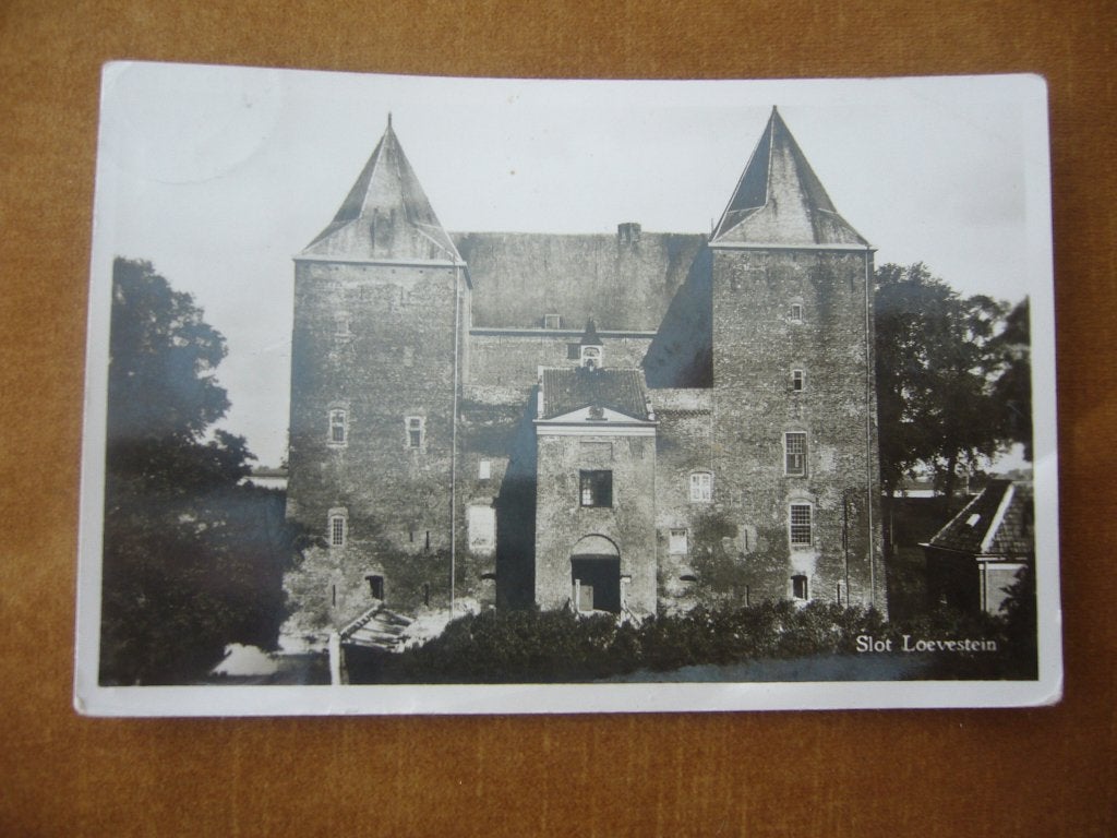 ZALT BOMMEL  =  SLOT LOEVESTEIN, Ophalen of Verzenden, 1940 tot 1960, Gelopen, Gelderland