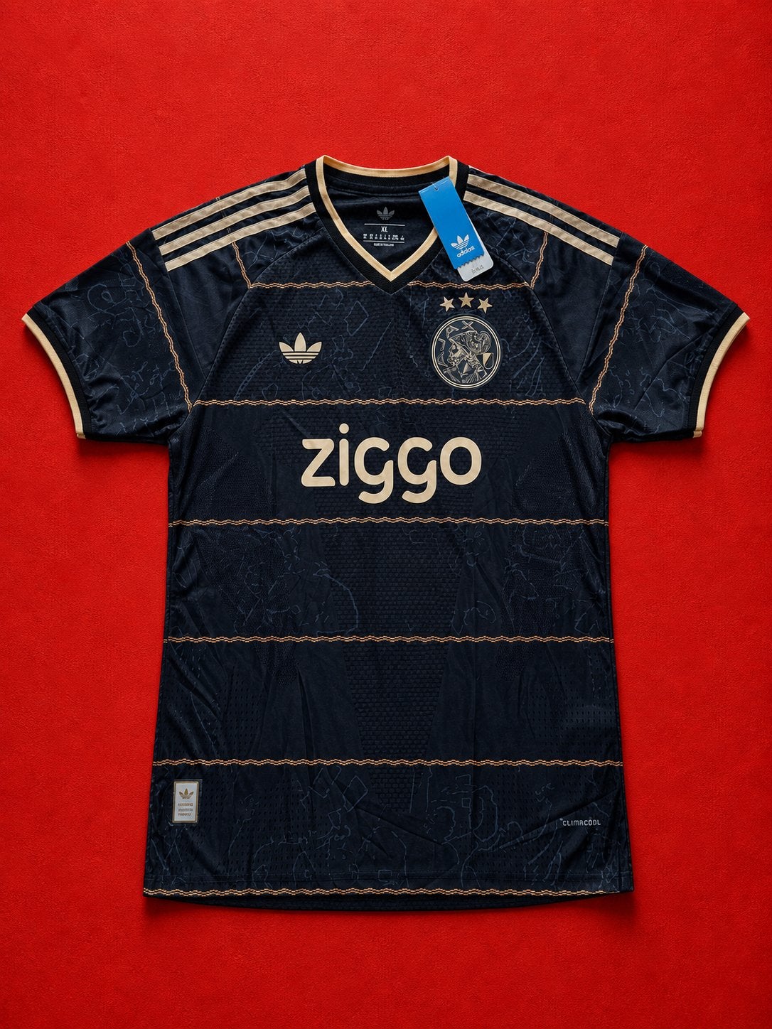 Ajax 26/27 Uitshirt Spelersversie L XL XXL Nieuw, Groter dan maat XL, Ophalen of Verzenden, Nieuw, Shirt