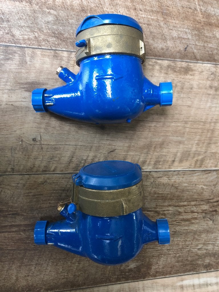 Zenner watermeter / tussenmeter 3/4” 26mm -  2 stuks, Doe-het-zelf en Verbouw, Ophalen of Verzenden, Gebruikt, Vocht of Vloeistof