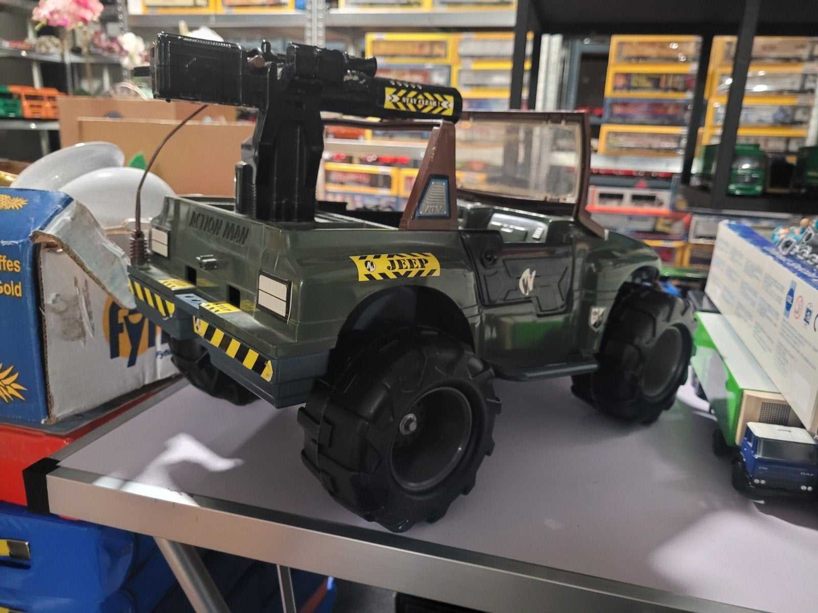 Legerjeep, T, Ophalen of Verzenden, Zo goed als nieuw, Tonka