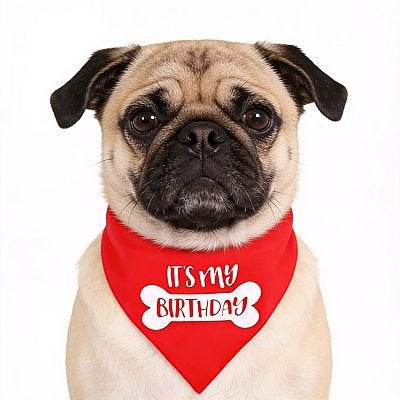 Honden bandana It’s my Birthday in diverse kleuren, Overige typen, Nieuw, Ophalen of Verzenden, Struikheide 64,3069lj,Rotterdam