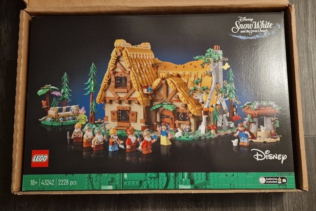 Lego Disney Huisje van Sneeuwwitje (43242), Lego, Nieuw, Ophalen of Verzenden, Disney