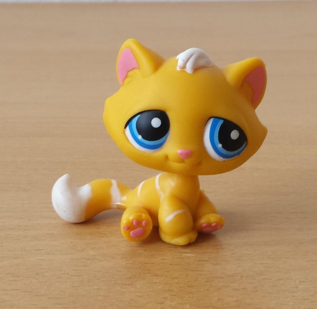 Littlest Pet Shop #349 : Kitten / Katje- 2007, Gebruikt, Ophalen of Verzenden, Hasbro, Nvt