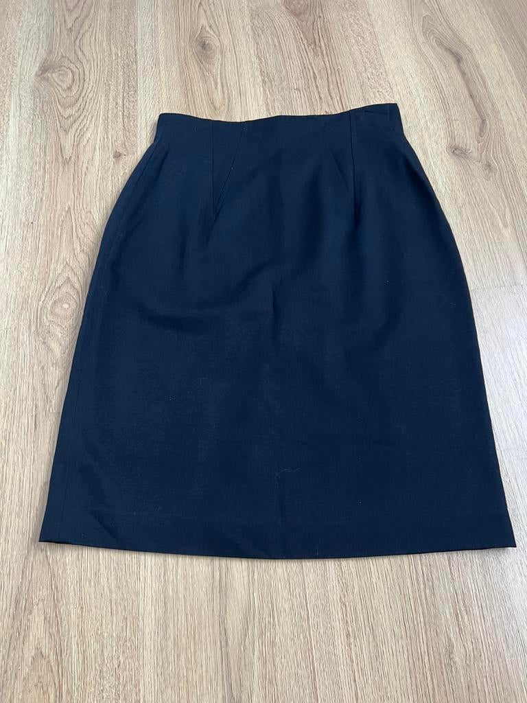 Olivier strelli donkerblauw kokerrokje koker rok xs s, Blauw, Ophalen of Verzenden, Zo goed als nieuw, Knielengte