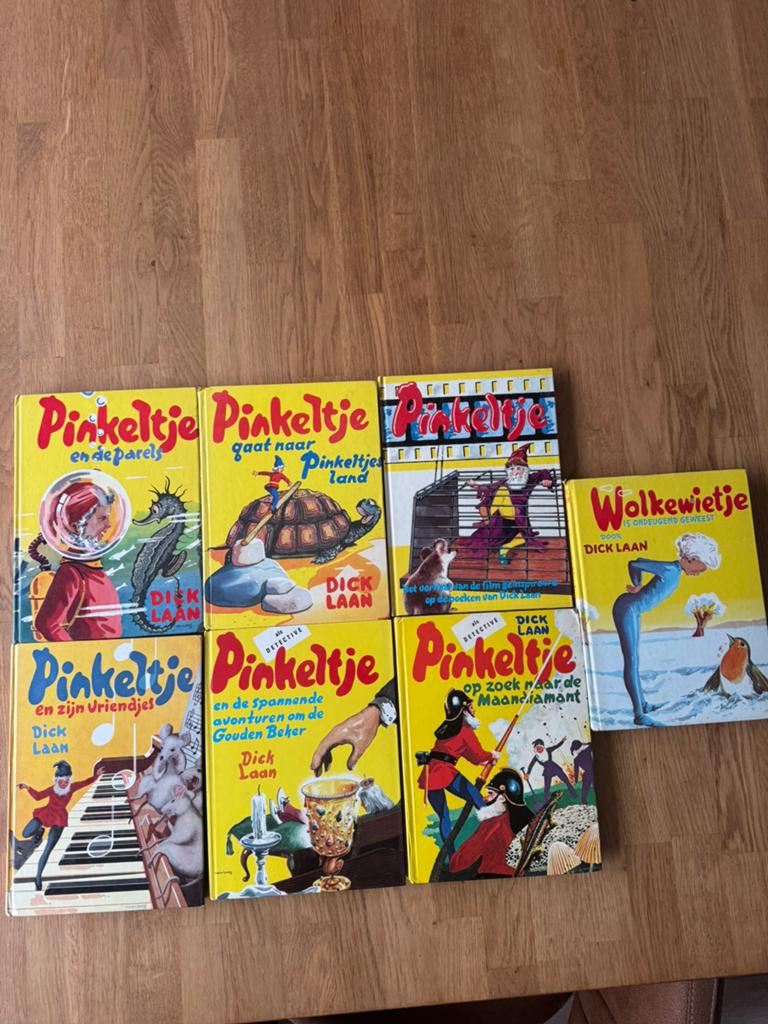 Pinkeltje en Wolkewietje boeken - Dick Laan, Boeken, Kinderboeken | Jeugd | onder 10 jaar, Ophalen of Verzenden, Gelezen, Sprookjes