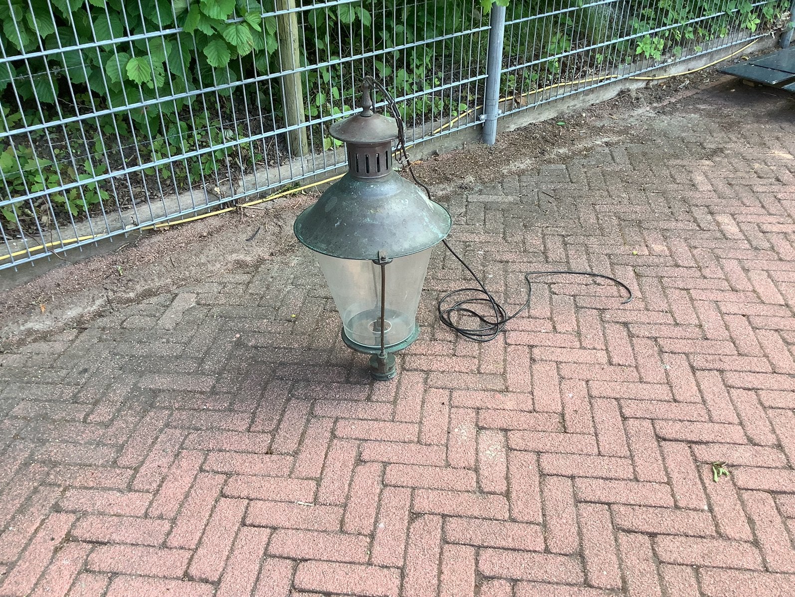 Koperen lamp, Antiek en Kunst, Ophalen