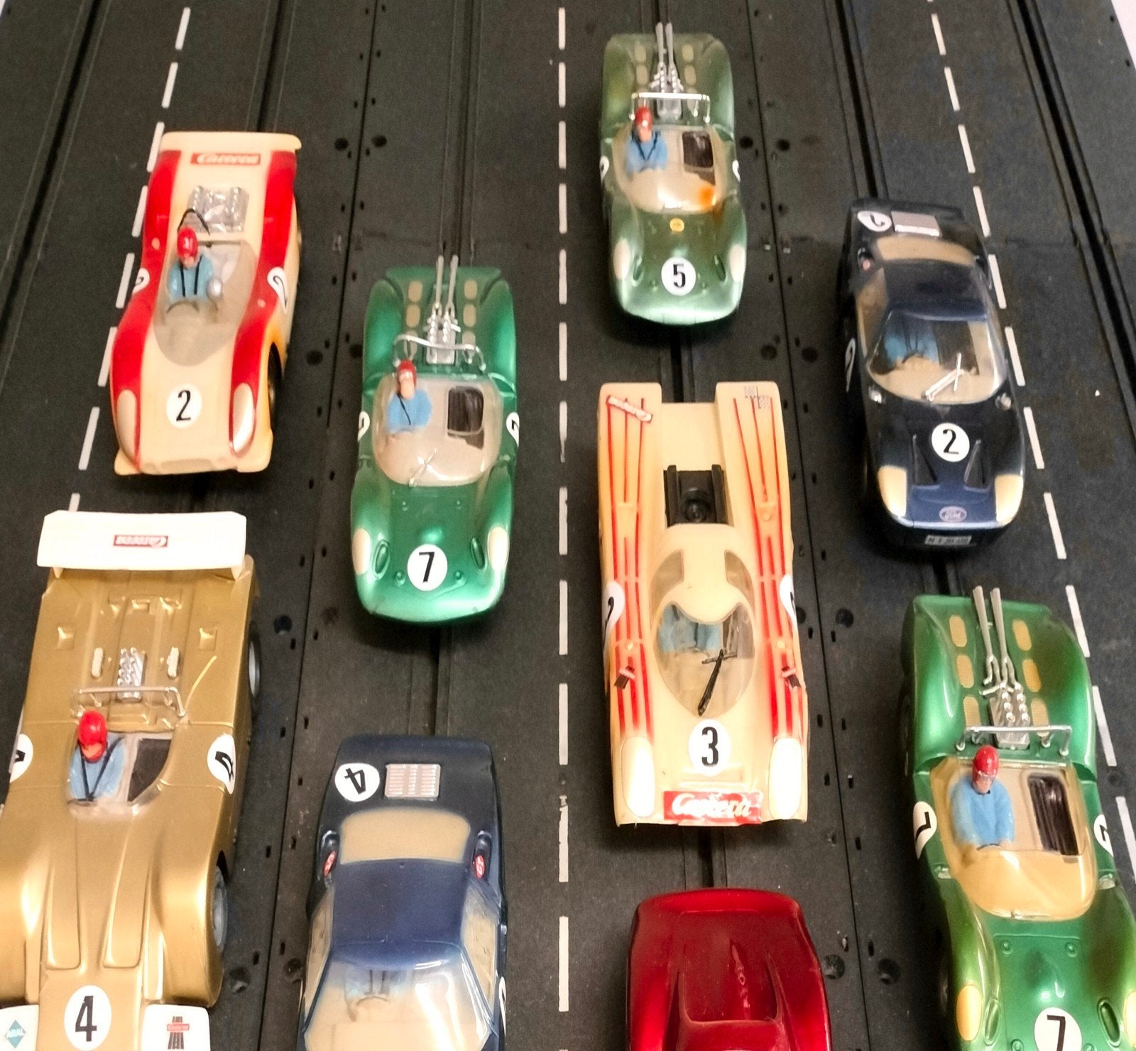 Carrera Universal racebaan Lexan racewagens raceautos Porsch, Ophalen of Verzenden, Nieuw, Elektrisch, Carrera