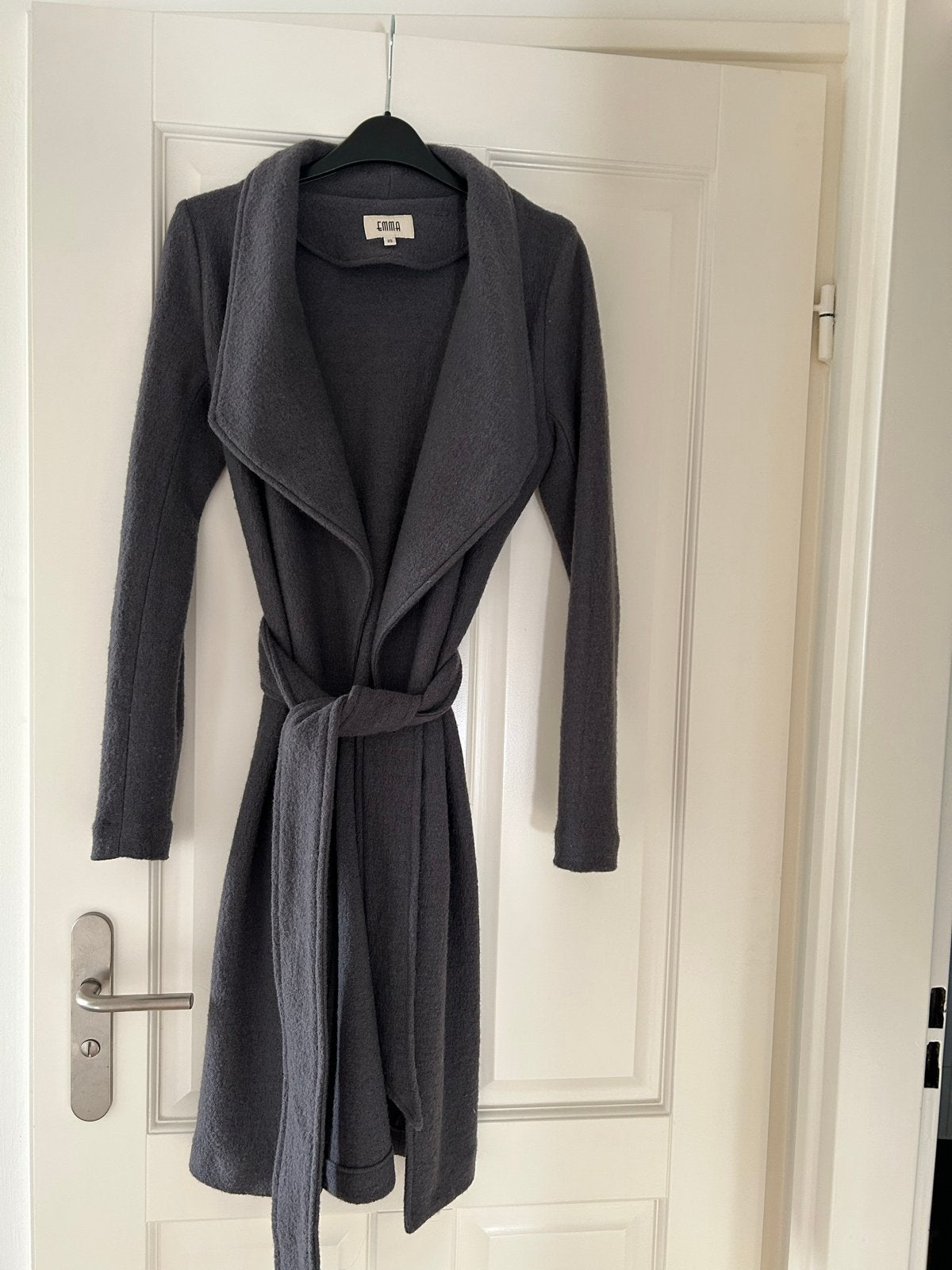 Emma wikkelvest/jasje van 100% wol in maat XS, Ophalen of Verzenden, Zo goed als nieuw, Maat 34 (XS) of kleiner, Grijs