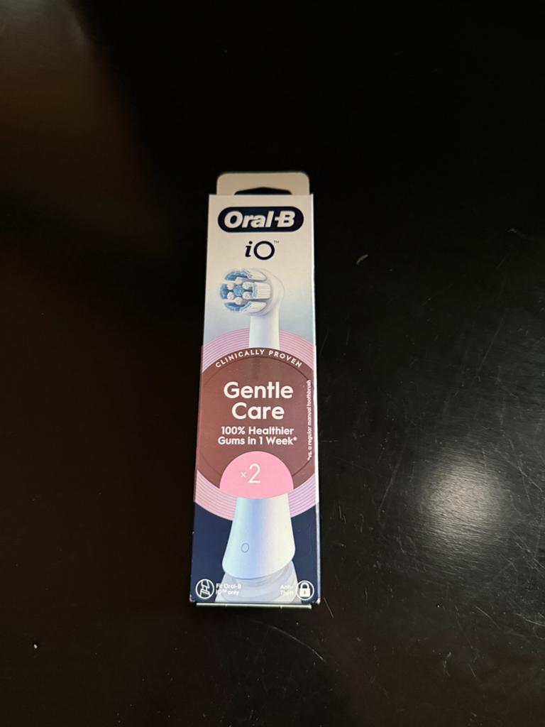 Oral-B iO Gentle Care opzetstuk 2x, Witgoed en Apparatuur, Verzenden, Nieuw, Mondverzorging
