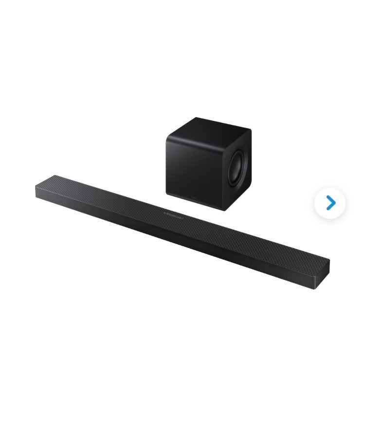 Samsung Soundbar QS700F met draadloze subwoofer, Ophalen, Bluetooth, Nieuw